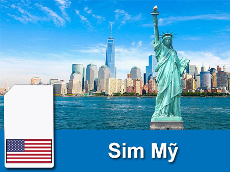 TOP 5 sim du lịch Mỹ tốc độ cao