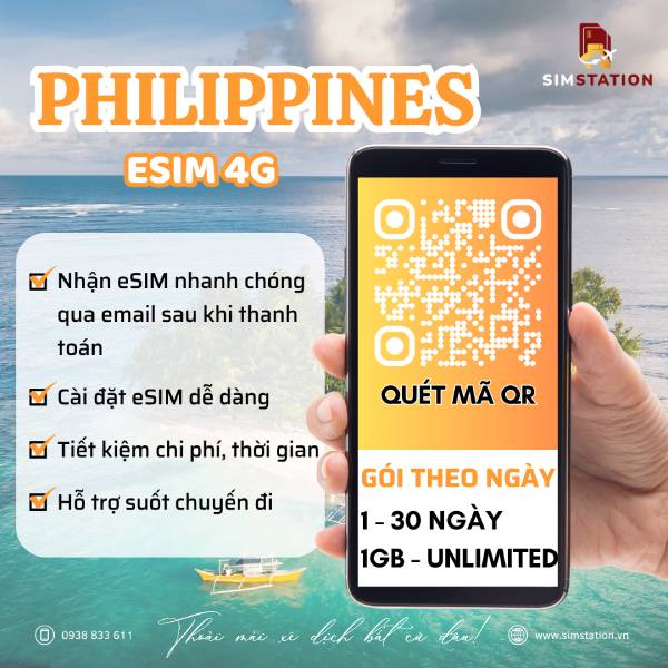 eSIM Philippines - Gói Theo Ngày